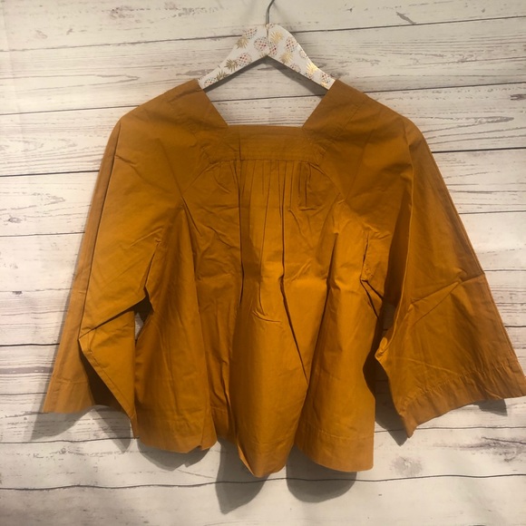 NWT Madewell Square Neck Top blouse - Picture 3 of 4